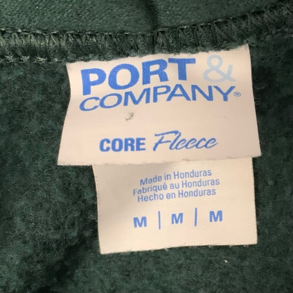 Vtg Starbucks Graphic Hoodie Sweatshirt Mens M Original Pike Place Seattle Green - Picture 15 of 16